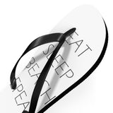 Eat Sleep Beach Repeat Unisex Flip-Flops - RobbNPlunder