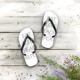 Eat Sleep Beach Repeat Unisex Flip-Flops - RobbNPlunder