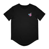 Sipping Skull Curved Hem Tee - RobbNPlunder