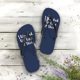 Washed Up Unisex Flip-Flops - RobbNPlunder