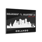 Orlando Coordinates Acrylic Print - RobbNPlunder