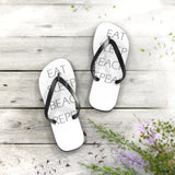 Eat Sleep Beach Repeat Unisex Flip-Flops - RobbNPlunder