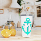 Anchor Plastic Tumbler with Straw - RobbNPlunder