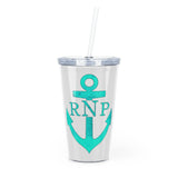 Anchor Plastic Tumbler with Straw - RobbNPlunder