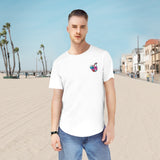 Sipping Skull Curved Hem Tee - RobbNPlunder