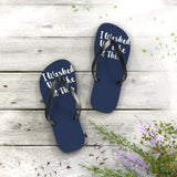 Washed Up Unisex Flip-Flops - RobbNPlunder