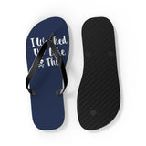 Washed Up Unisex Flip-Flops - RobbNPlunder