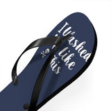 Washed Up Unisex Flip-Flops - RobbNPlunder