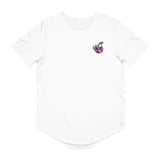 Sipping Skull Curved Hem Tee - RobbNPlunder