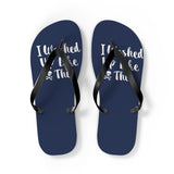 Washed Up Unisex Flip-Flops - RobbNPlunder