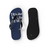 Washed Up Unisex Flip-Flops - RobbNPlunder