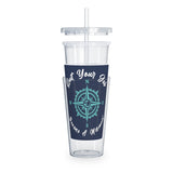 Mermaid Tumbler with Straw - RobbNPlunder