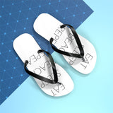 Eat Sleep Beach Repeat Unisex Flip-Flops - RobbNPlunder