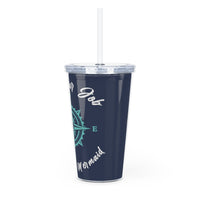 Mermaid Tumbler with Straw - RobbNPlunder