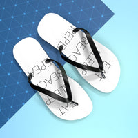 Eat Sleep Beach Repeat Unisex Flip-Flops - RobbNPlunder