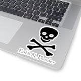 Skull Logo Sticker - RobbNPlunder