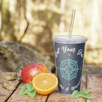 Mermaid Tumbler with Straw - RobbNPlunder