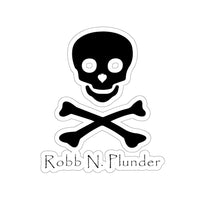 Skull Logo Sticker - RobbNPlunder