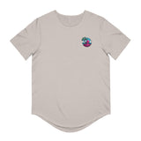 Island Skull Curved Hem Tee - RobbNPlunder