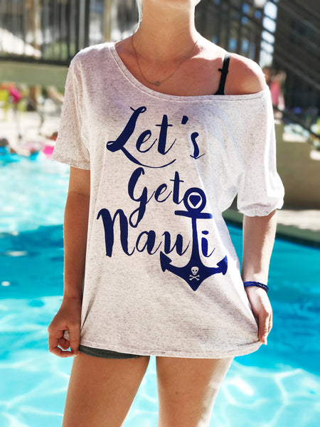 Nauti Slouchy Tee - RobbNPlunder