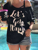 Nauti Slouchy Tee - RobbNPlunder