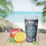 Mermaid Tumbler with Straw - RobbNPlunder