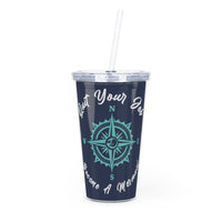 Mermaid Tumbler with Straw - RobbNPlunder