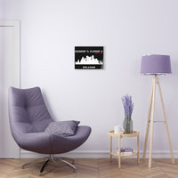 Orlando Coordinates Acrylic Print - RobbNPlunder