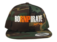 Bornpirate Signature Camo SnapBack - RobbNPlunder